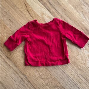 Hanna Andersson Cherry Red Infant Shirt